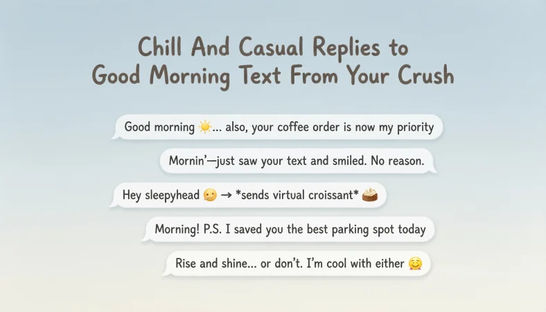 Chill And Casual Responses