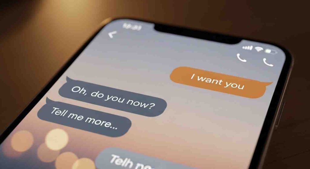 Replies to “I want you”