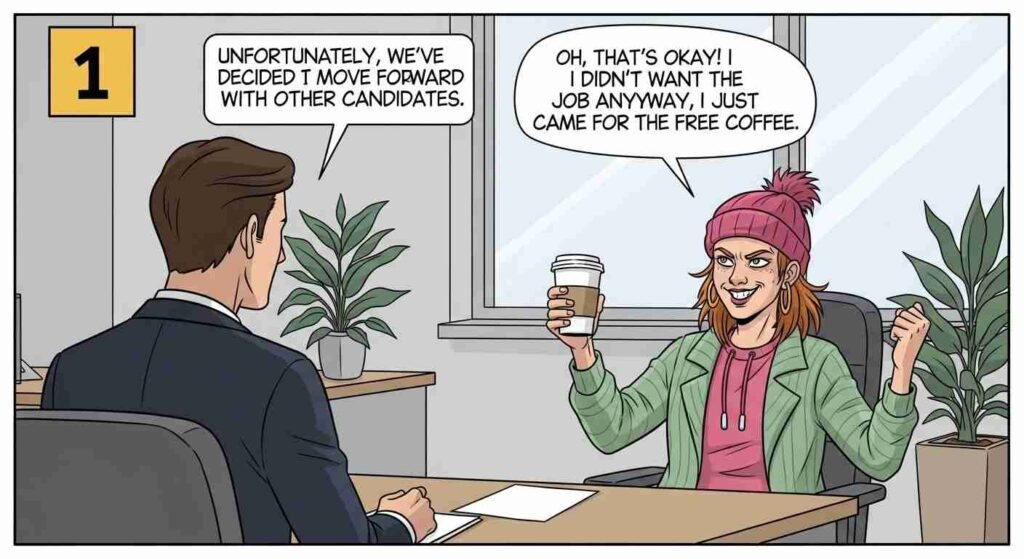 Funny replies to rejection