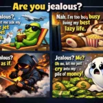 Funny replies to “are you jealous”