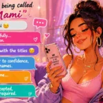 Replies to being called mami