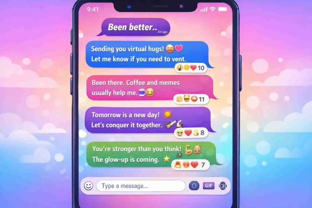 Reply to “been better”