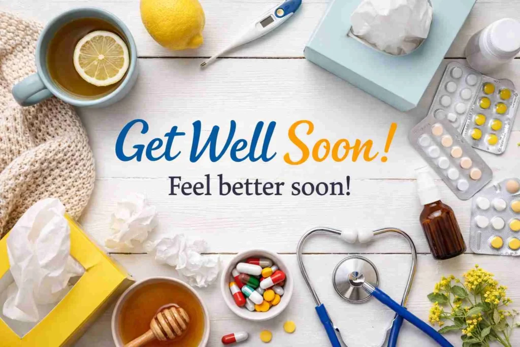 Get well soon replies