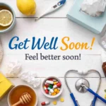 Get well soon replies