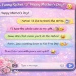 Happy Mother’s Day replies