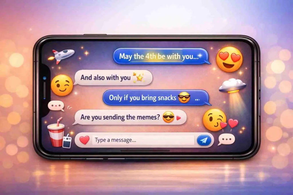 May the 4th be with you replies