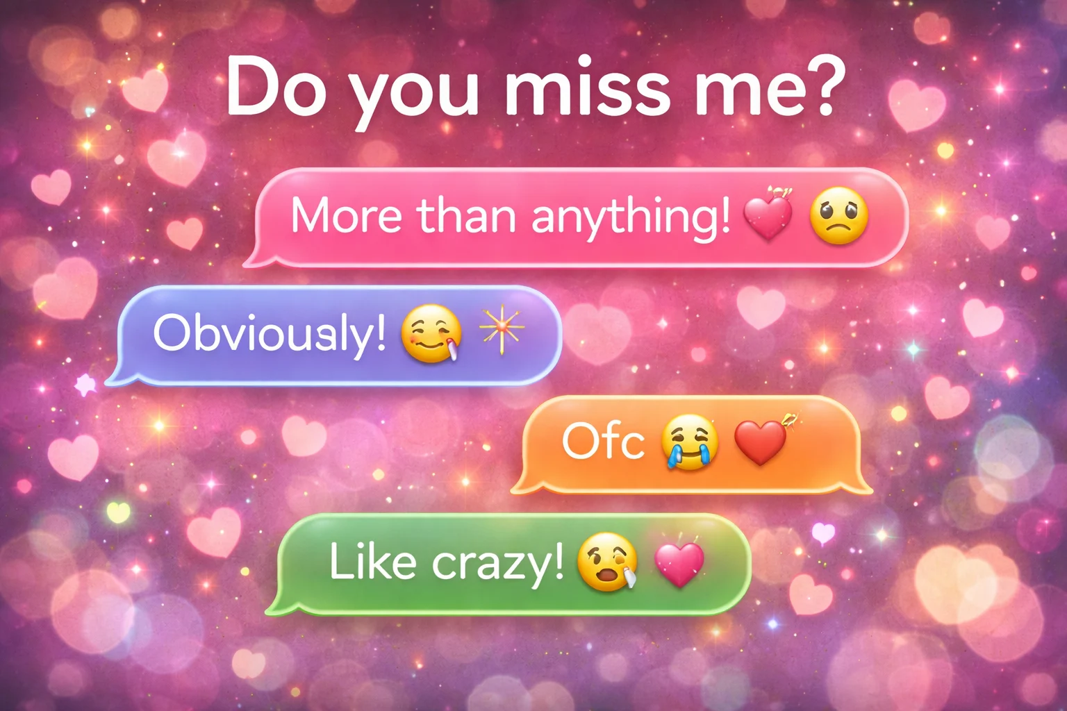 Replies to “do you miss me”