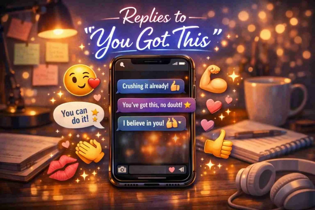 Replies to “you got this”