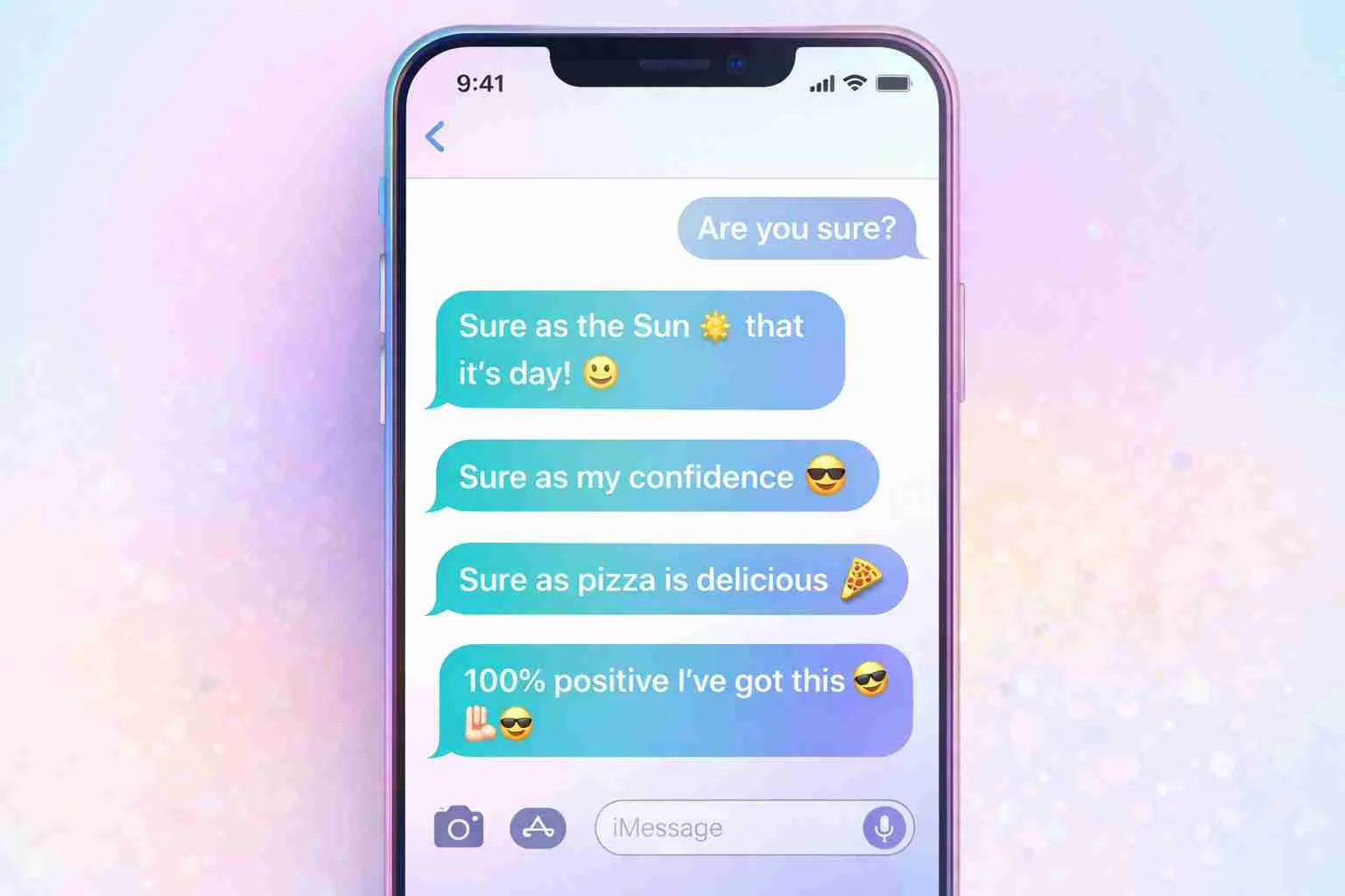 Reply to “are you sure”