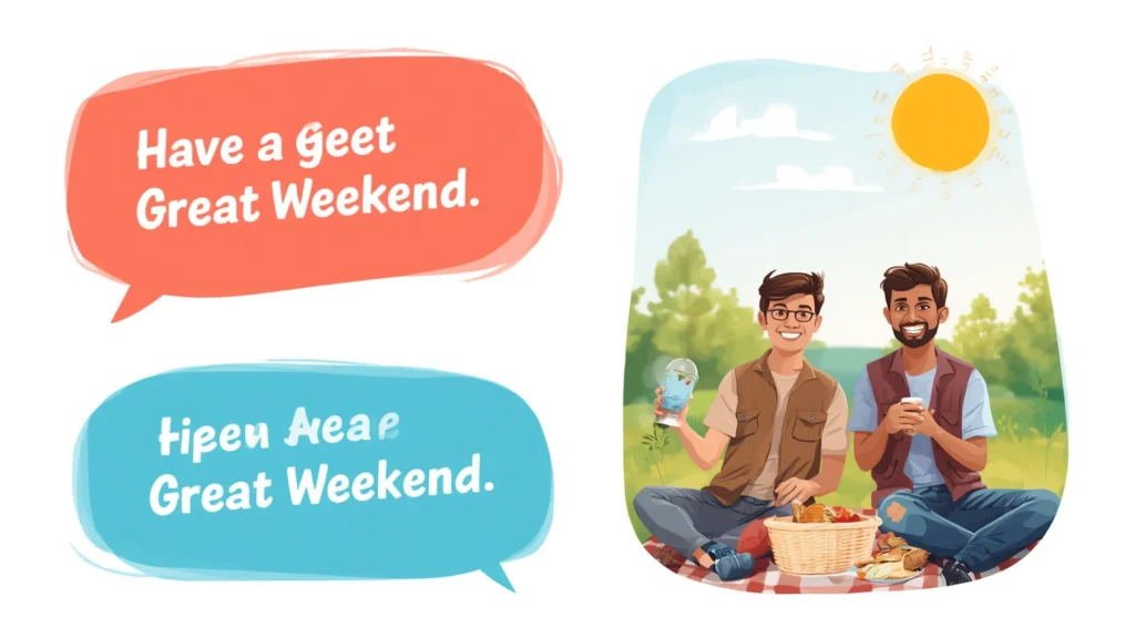 Friendly Replies to “Have a Great Weekend”