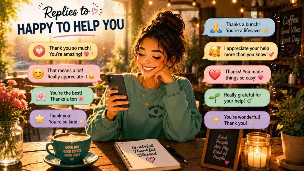 Replies to “happy to help you”