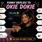 Funny replies to “okie dokie”