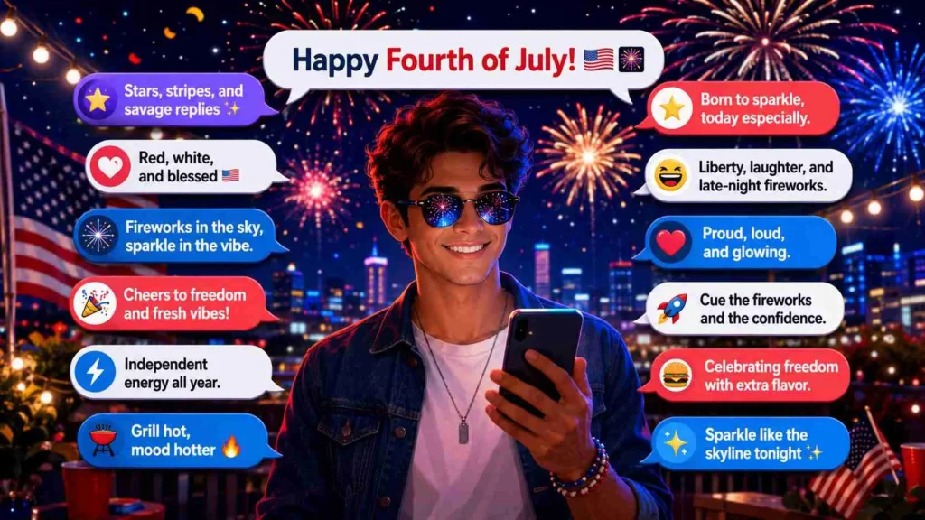 Happy Fourth of July replies