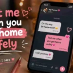 Replies to text me when you get home safely