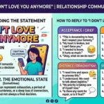 Replies to I don’t love you anymore