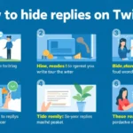 how to hide replies on twitter
