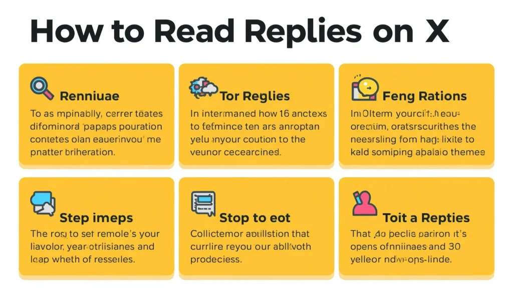 how to read replies on x