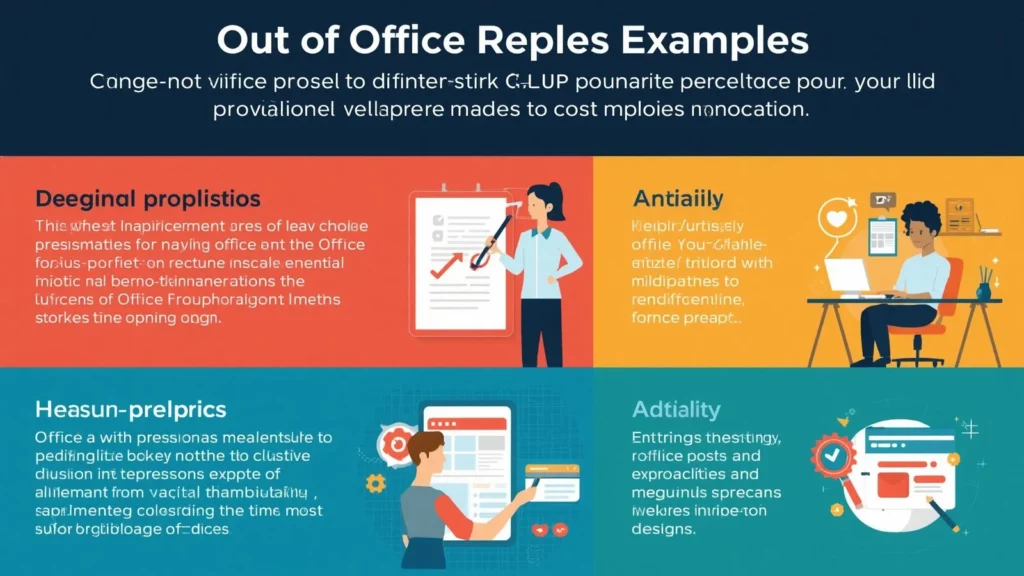 out of office replies examples