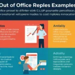 out of office replies examples