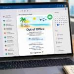 out of the office replies