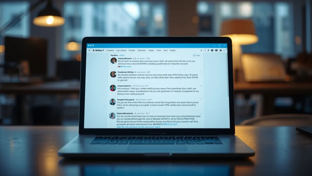 read twitter replies without account