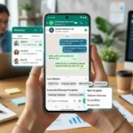 whatsapp business quick replies feature