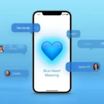 blue heart meaning