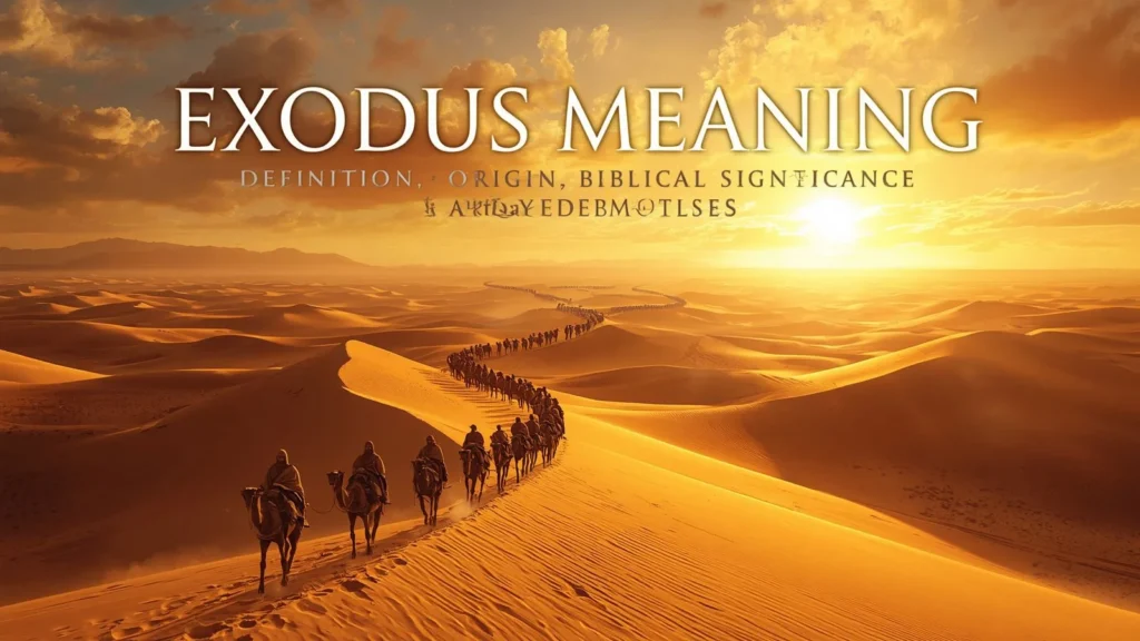 exodus meaning