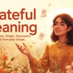 grateful meaning