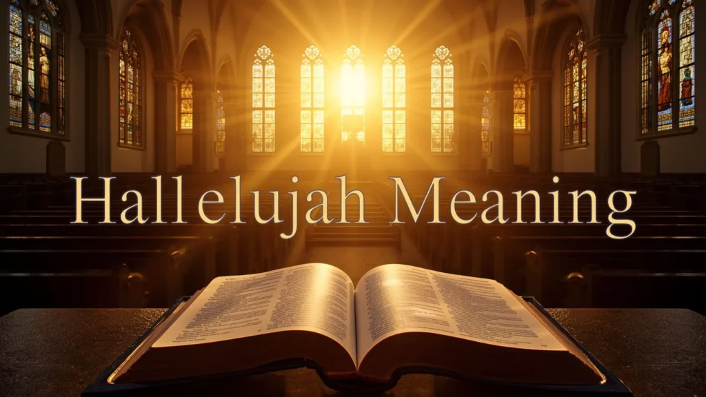 hallelujah meaning