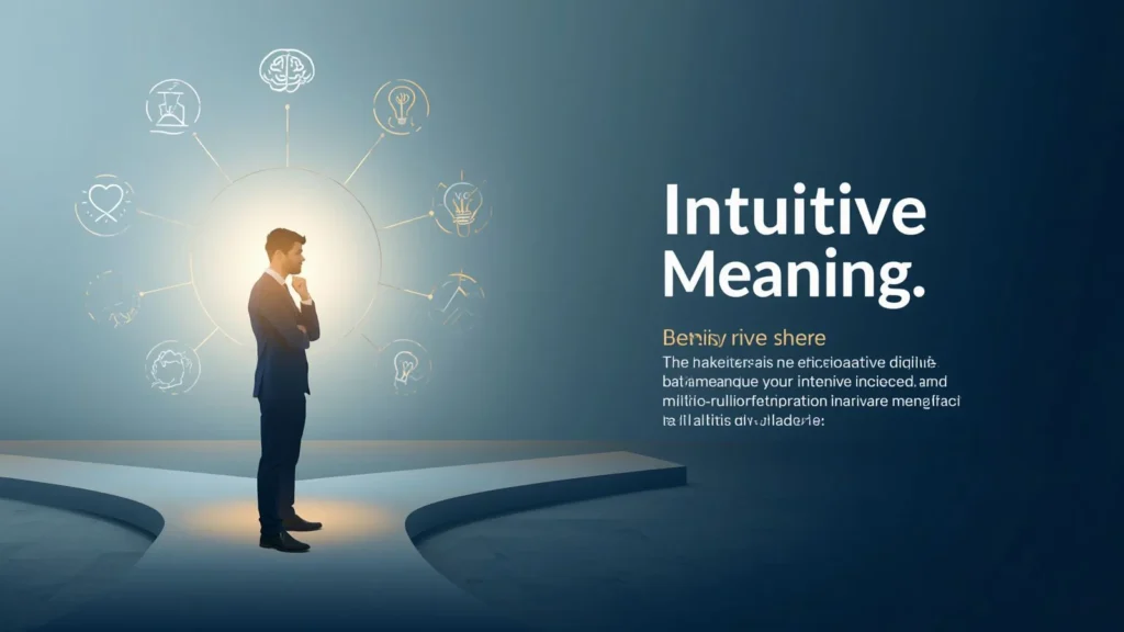 intuitive meaning
