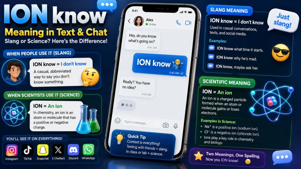 ion meaning
