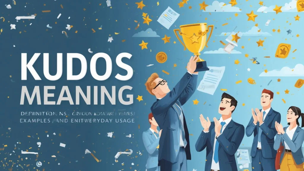 kudos meaning