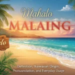 mahalo meaning