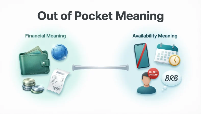 out of pocket meaning
