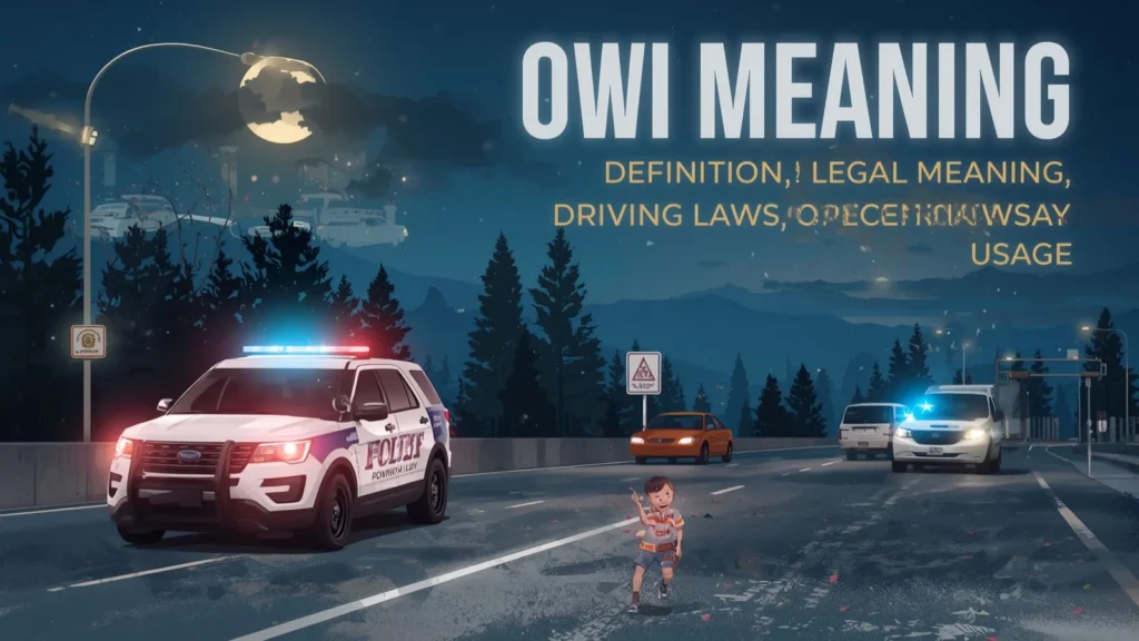 owi meaning