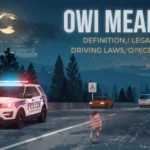 owi meaning