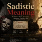 sadistic meaning