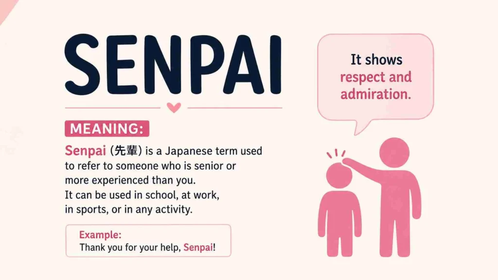 senpai meaning