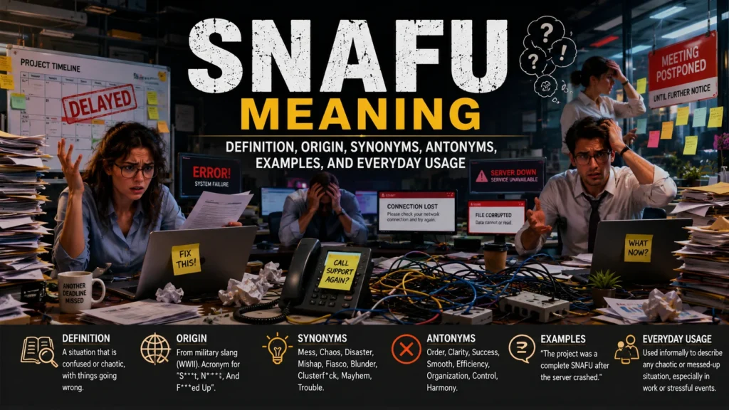 snafu meaning