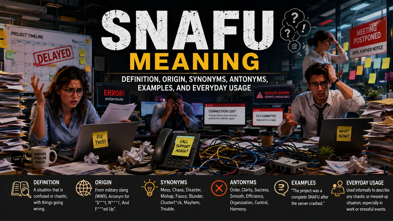 snafu meaning