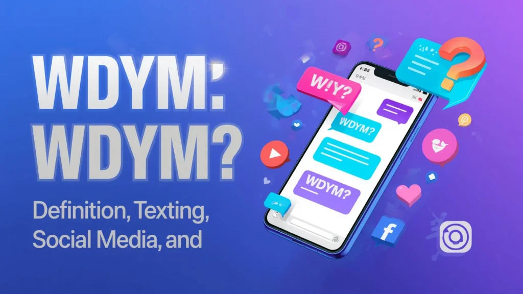wdym meaning