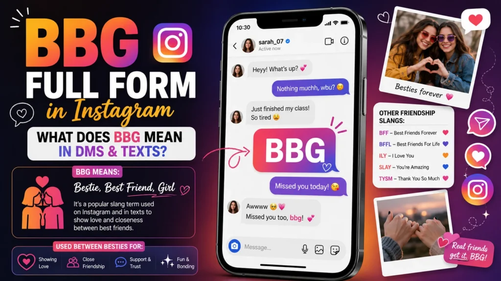 bbg full form in instagram