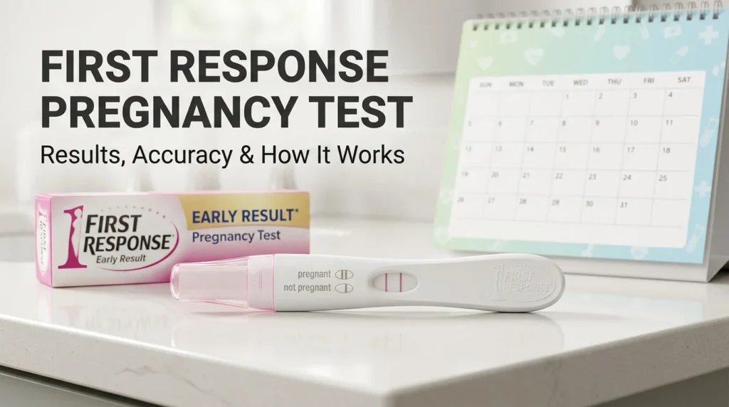first response pregnancy test