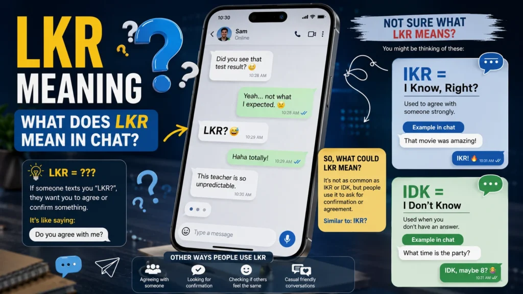LKR Meaning in Text: What Does This Short Slang Mean?