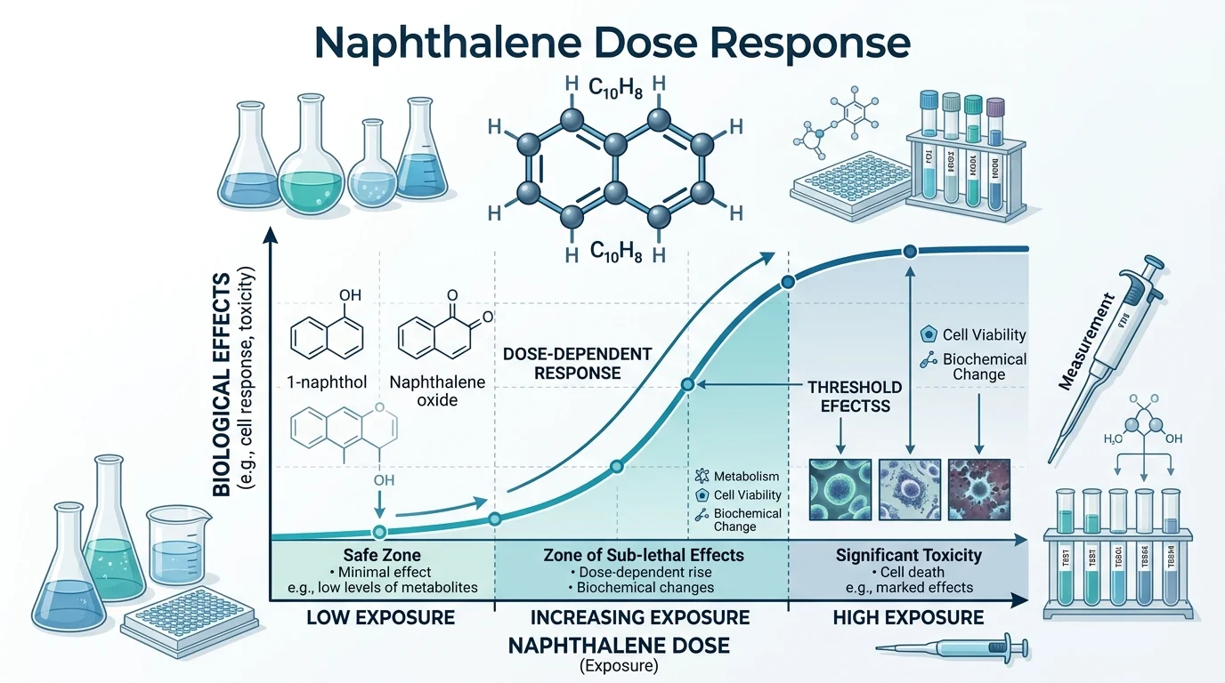 naphthalene dose response