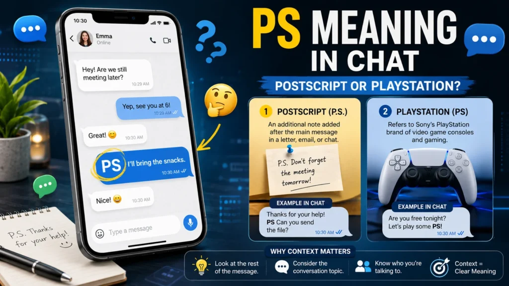 ps in chat