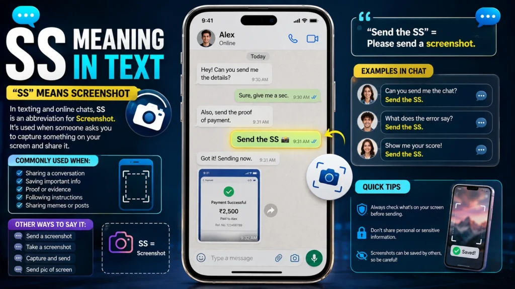 ss meaning text