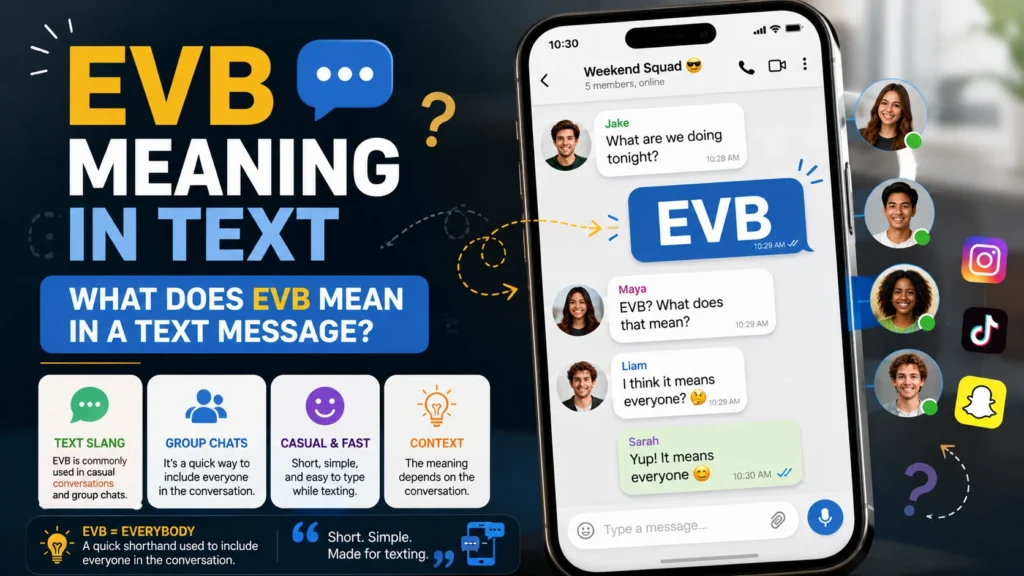 what does evb mean in text