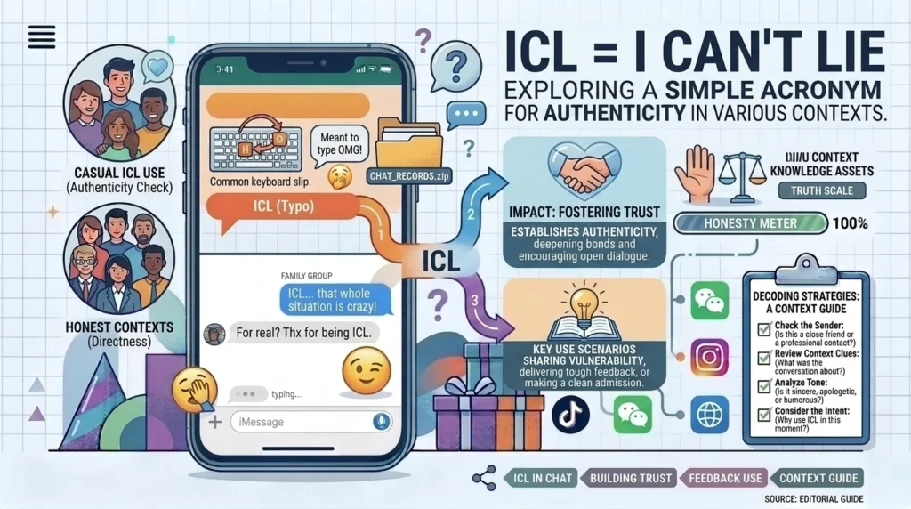 what does icl mean in text
